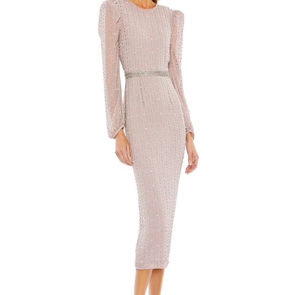 (4/89) ❤️ BNWT MAC DUGGAL 93622 IN VIOLET - Picture 4 of 11